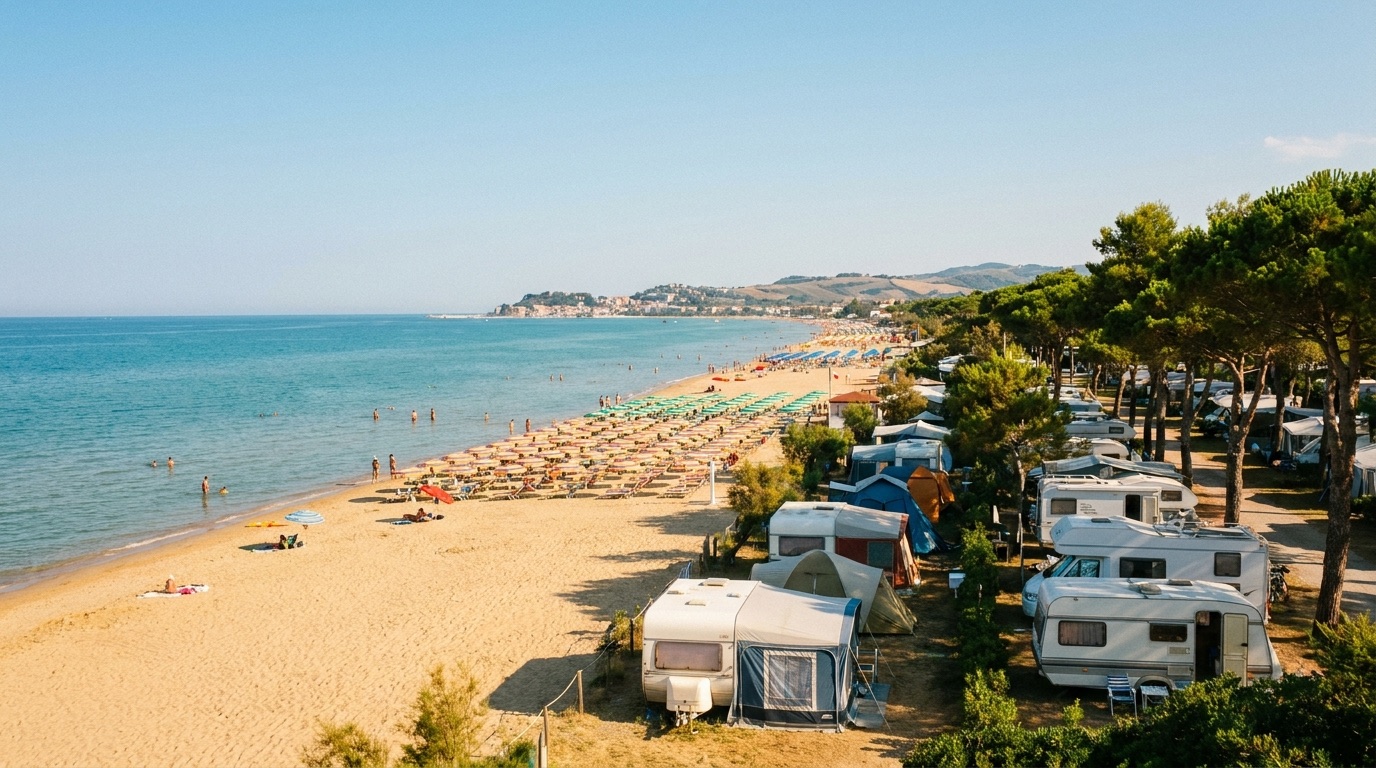 De beste campings aan de Adriatische kust (Italië) volgens reviews