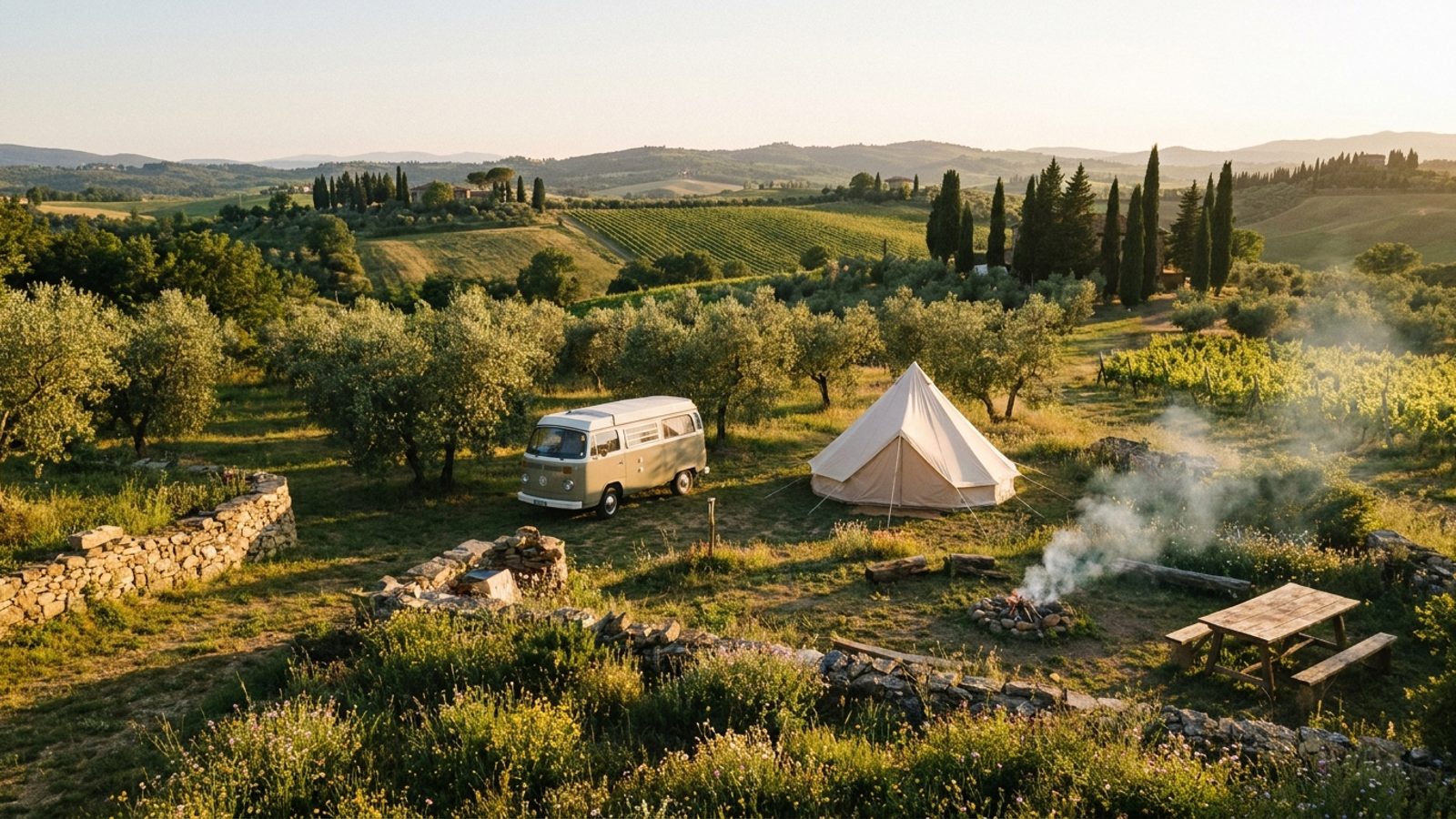 De beste campings in Toscane kleinschalig & in de natuur