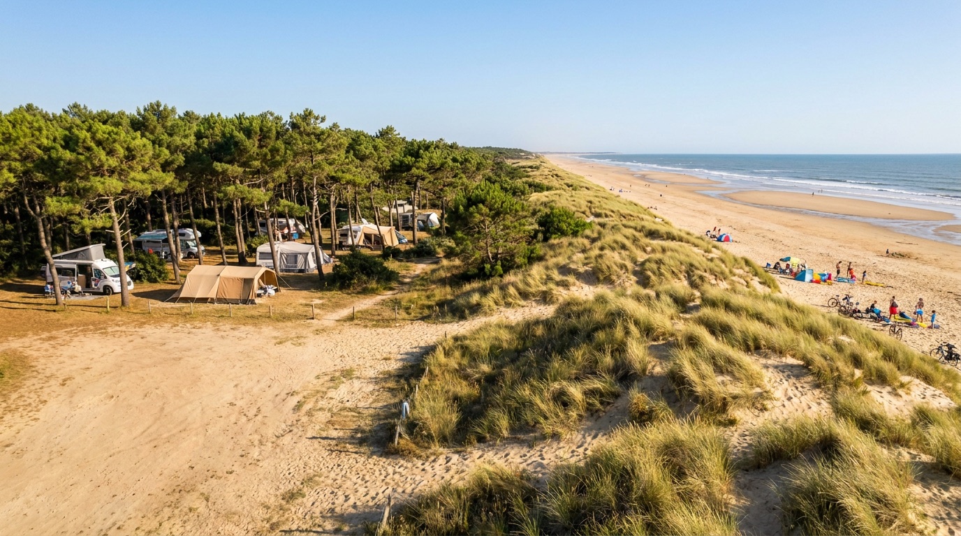 De beste campings in Vendée (Frankrijk) volgens reviews