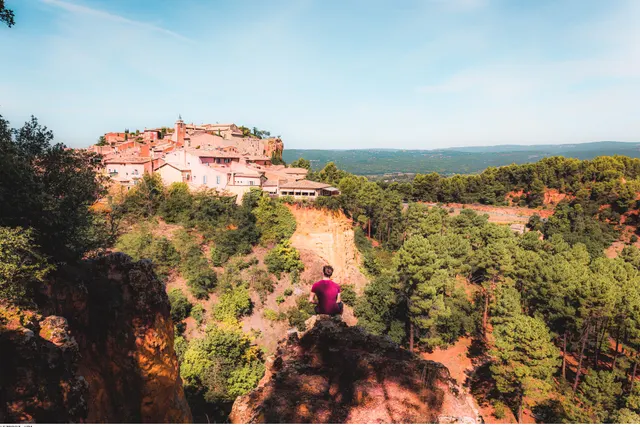 Aire camping cars de Gigondas