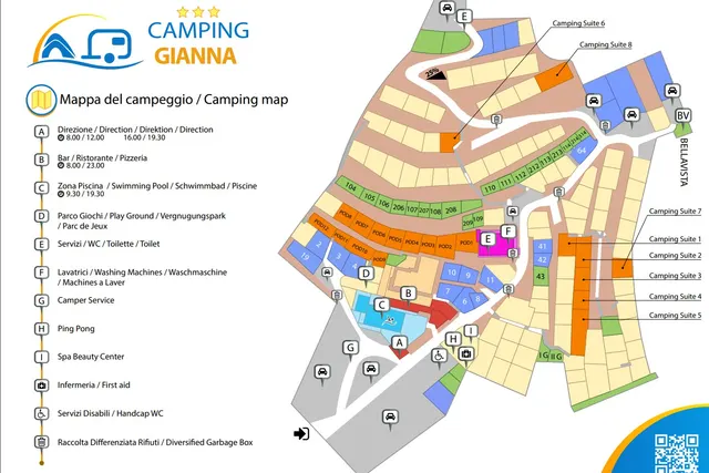 Camping Gianna Golfo dei Poeti