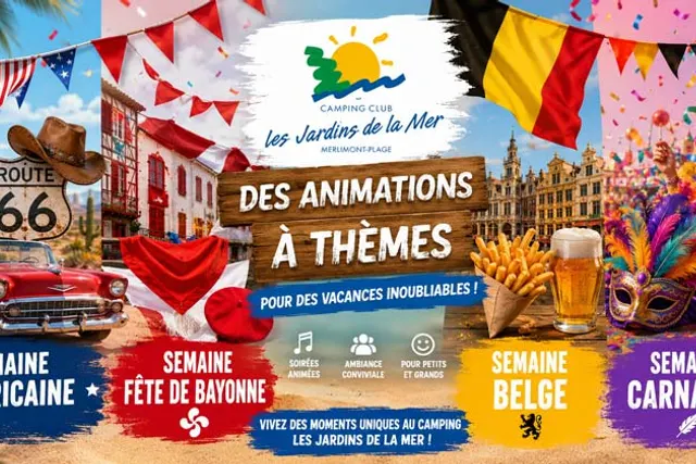 Camping les Jardins de la Mer