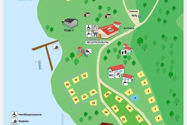 Välenbadets Camping